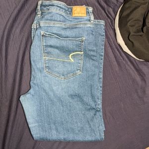American Eagle highest rise jeggings